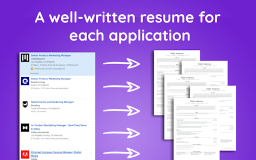 Flavored Resume