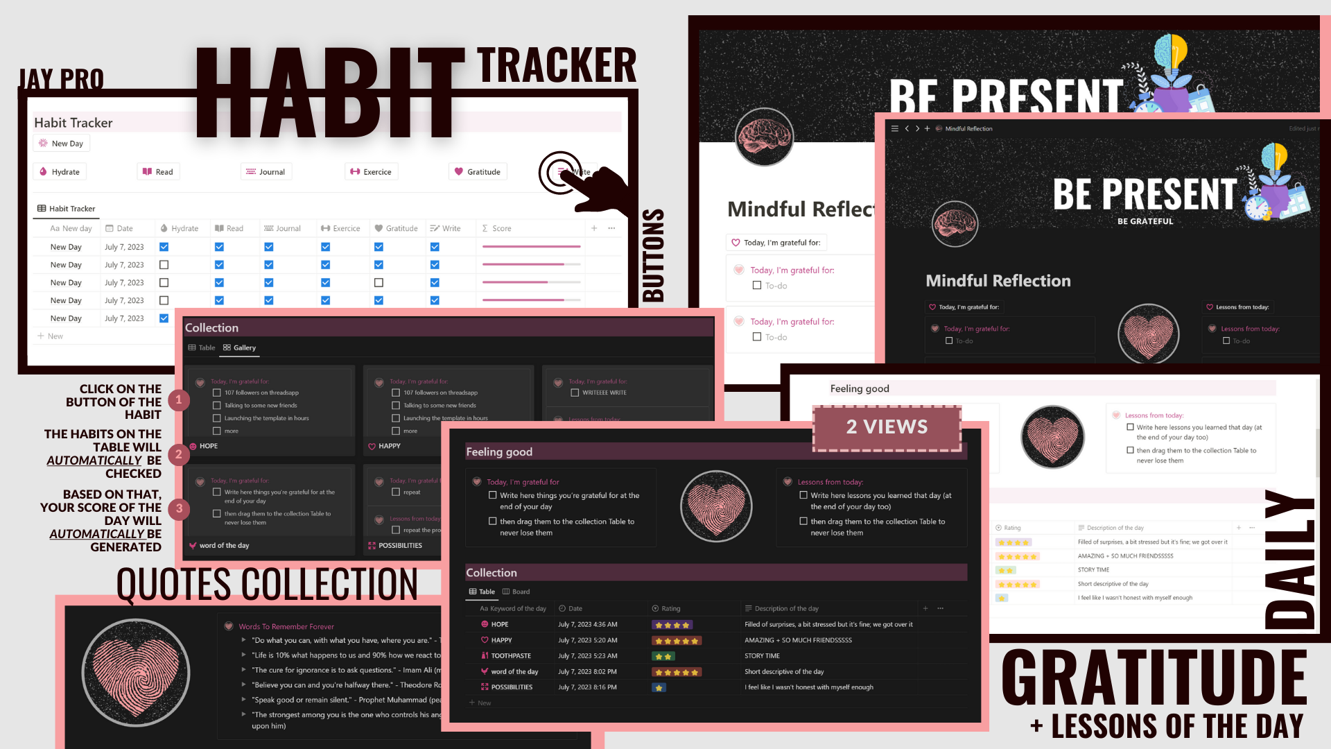 Second Brain Notion template