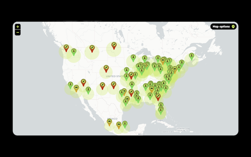 Nuclear Disaster Map