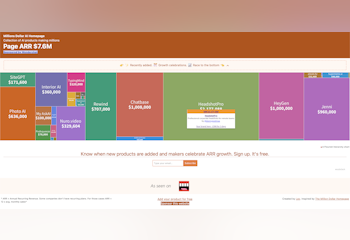 Millions Dollar AI Homepage