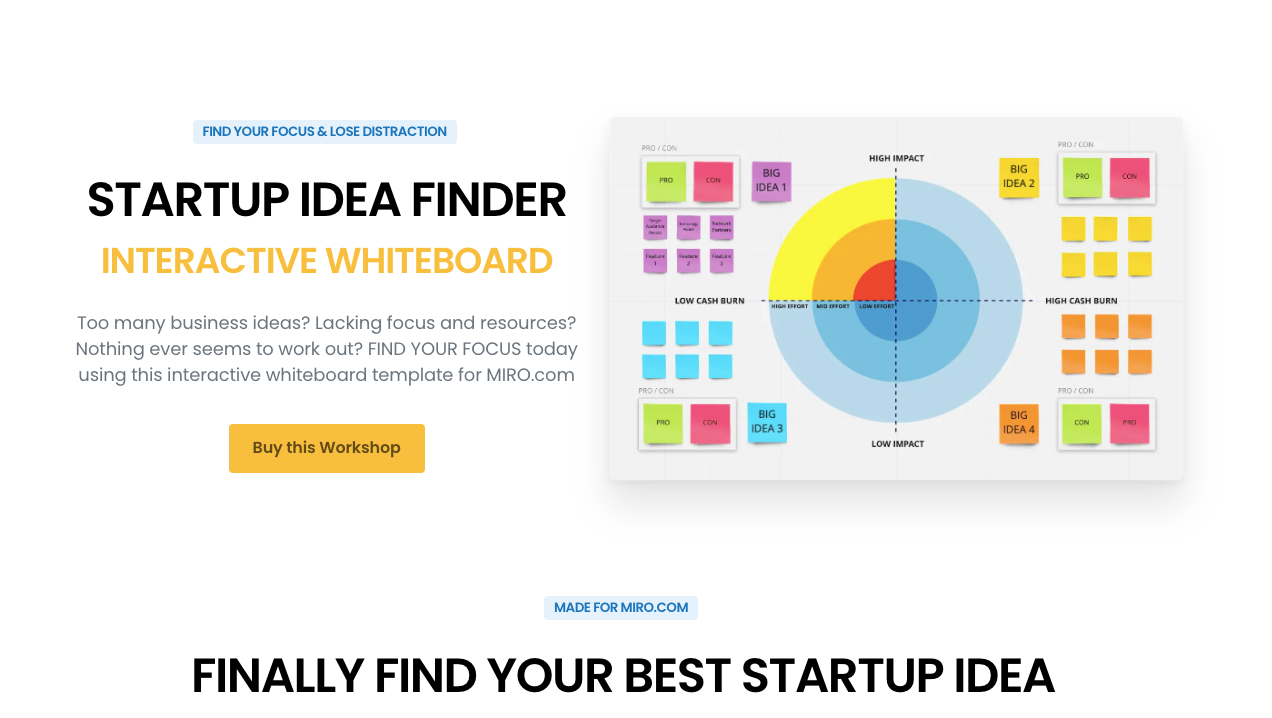 Startup Idea Finder