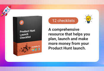 Product Hunt Launch Checklist