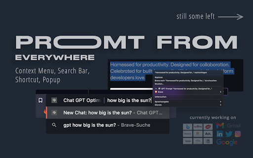 ChatGPT Optimizer for Chrome