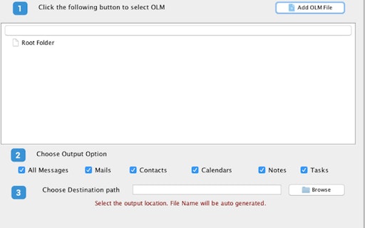 Mailvita OLM to PST Converter for Mac