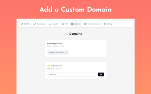 MyDevPage