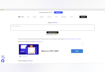 Regem AI Writer V2
