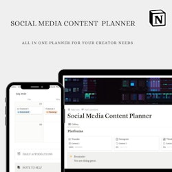 Social Media Content Planner