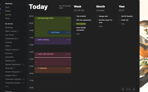 Timestripe Spaces
