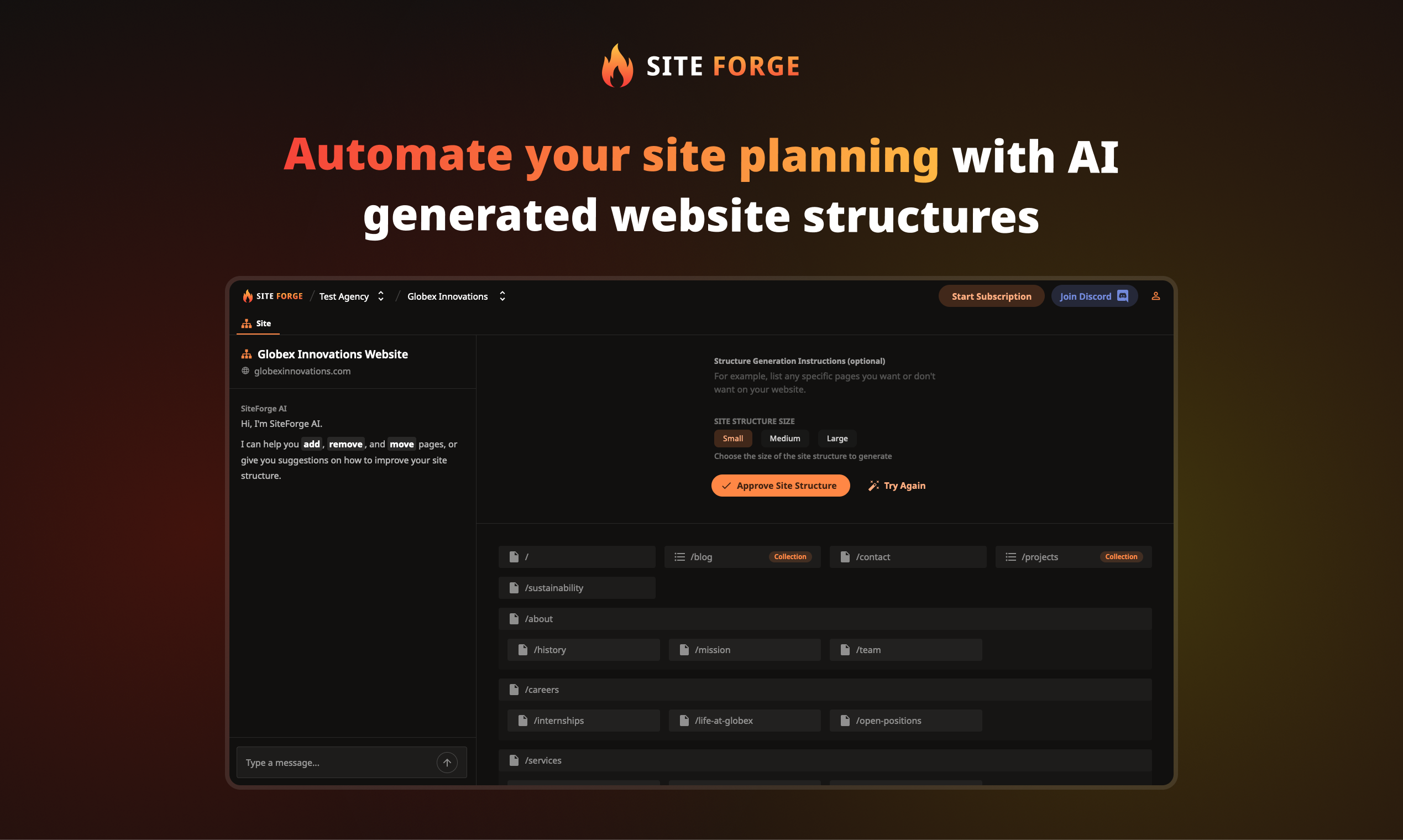 SiteForge.io
