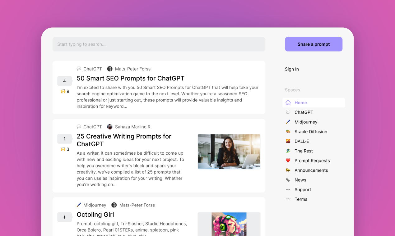 Prompte Smart ChatGPT Prompts