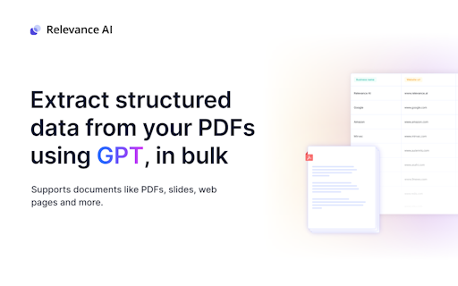 Document AI by Relevance