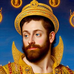 Painted Saintly