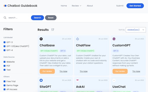 Chatbot Guidebook