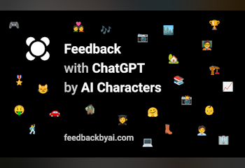 Feedback with ChatGPT by AI Characters