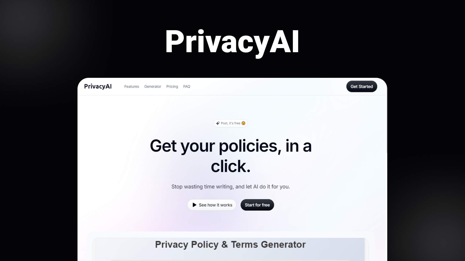 PrivacyAI