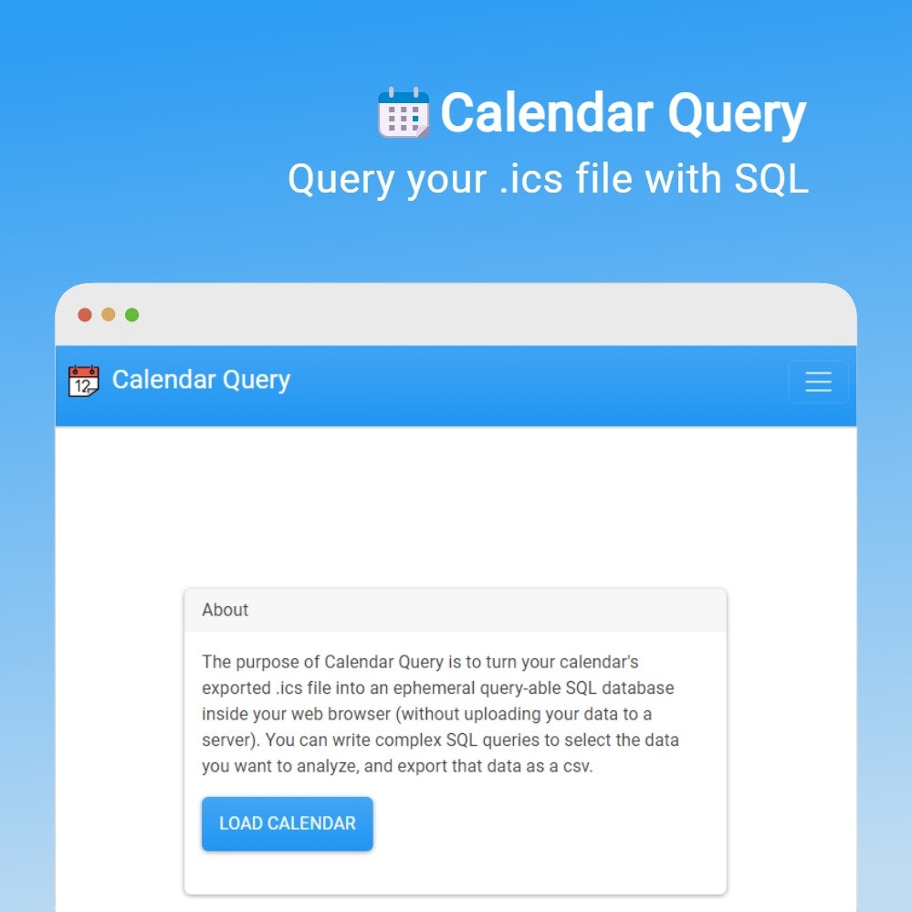 Calendar Query