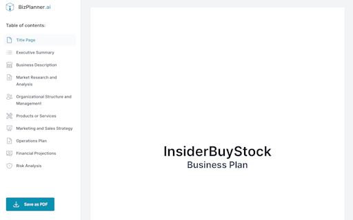 BizPlannerAI