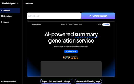 AI Web Designer