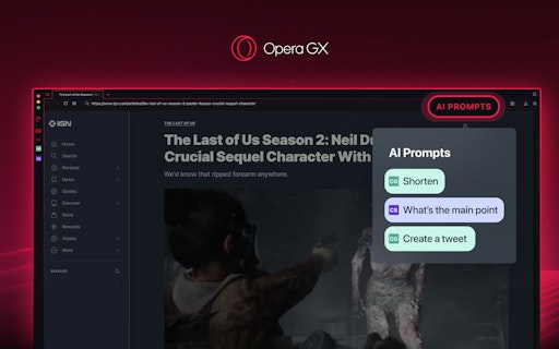 AI features by Opera