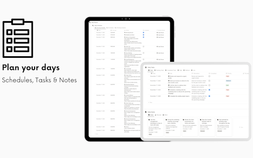 Personal Planner for Notion