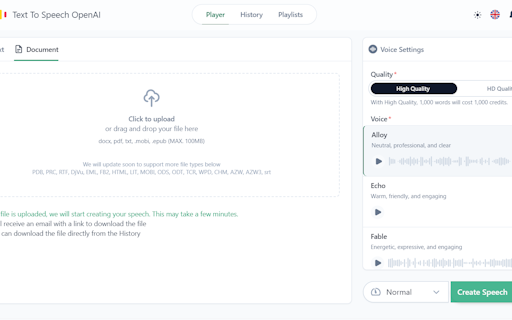 ttsopenai.com - Text To Speech OpenAI