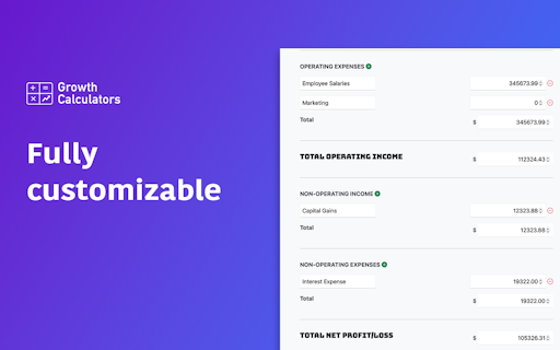 Income Statement Generator