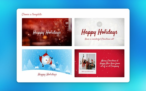 Christmas Video Maker