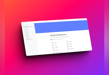 Cold Email Resources