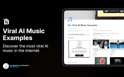 30+ Viral AI Music Examples