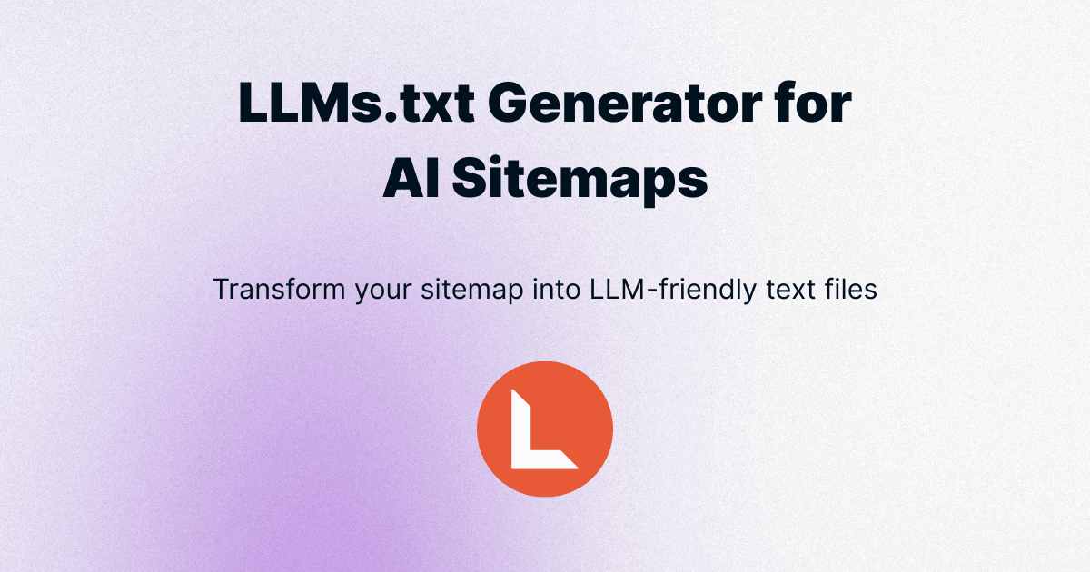 LLMs.txt Generator