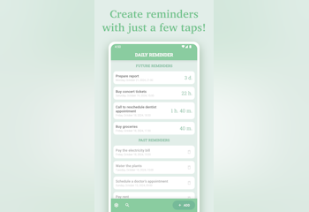 Daily Reminder: Timer, Planner