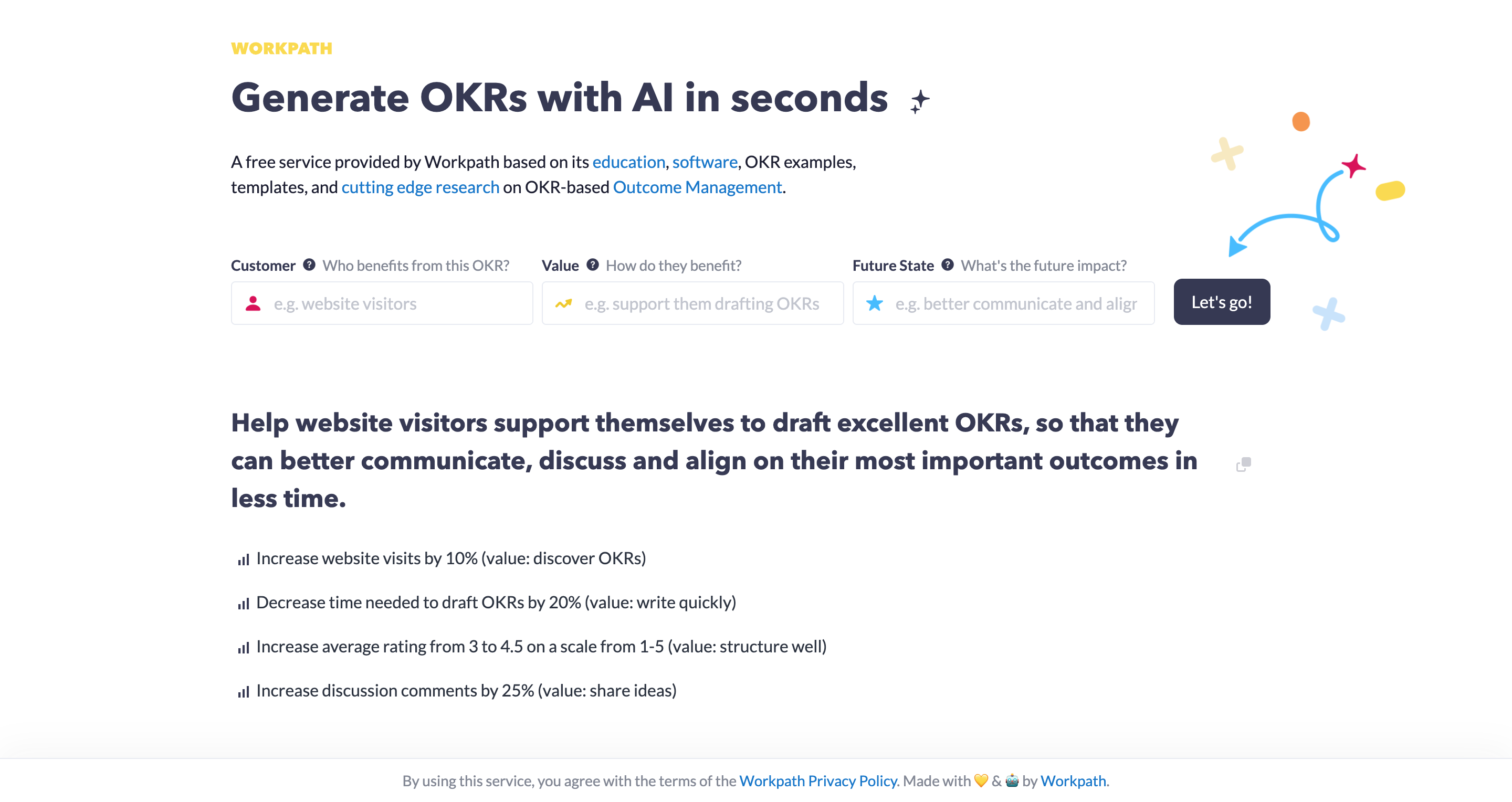 AI-based OKR Generator