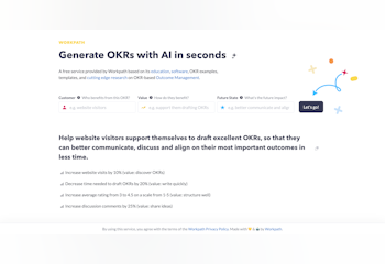AI-based OKR Generator