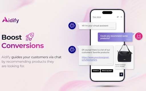 Aidify AI Chatbot and Sales