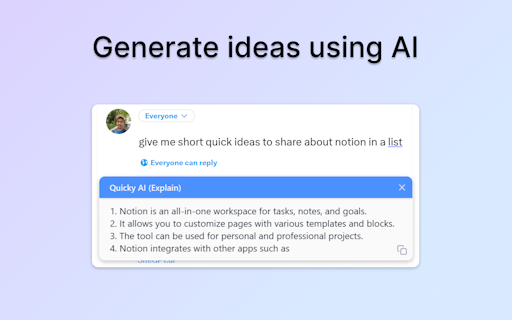 Quicky AI