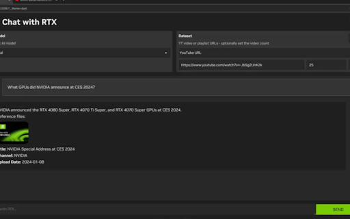 NVIDIA Chat with RTX