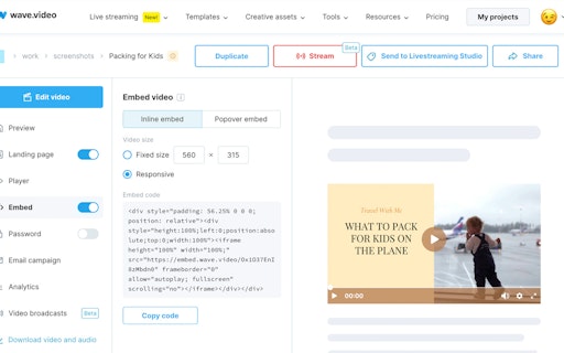 Video Hosting the way you want it