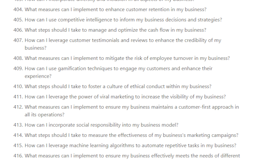 ProfitPrompts - 500 Next Steps + BizPlan