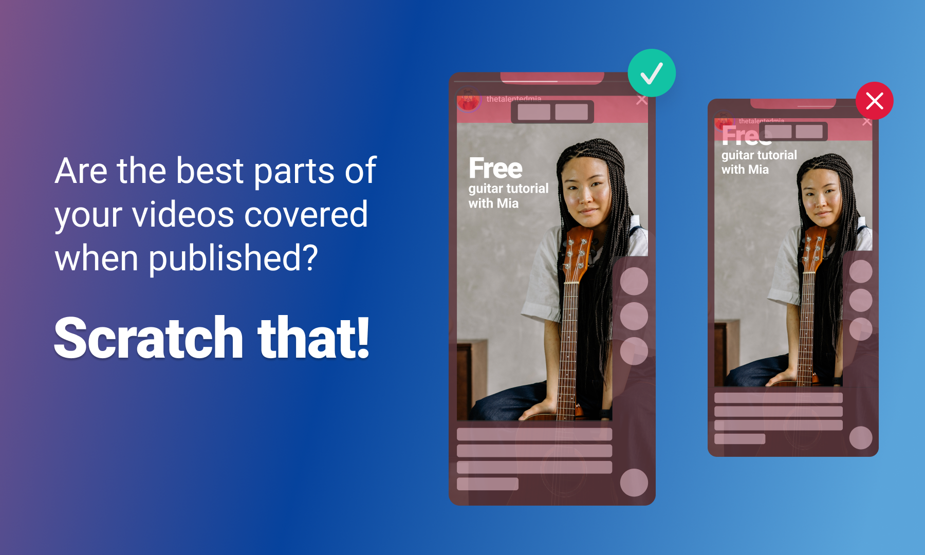 Safe Zones for Social Media Videos