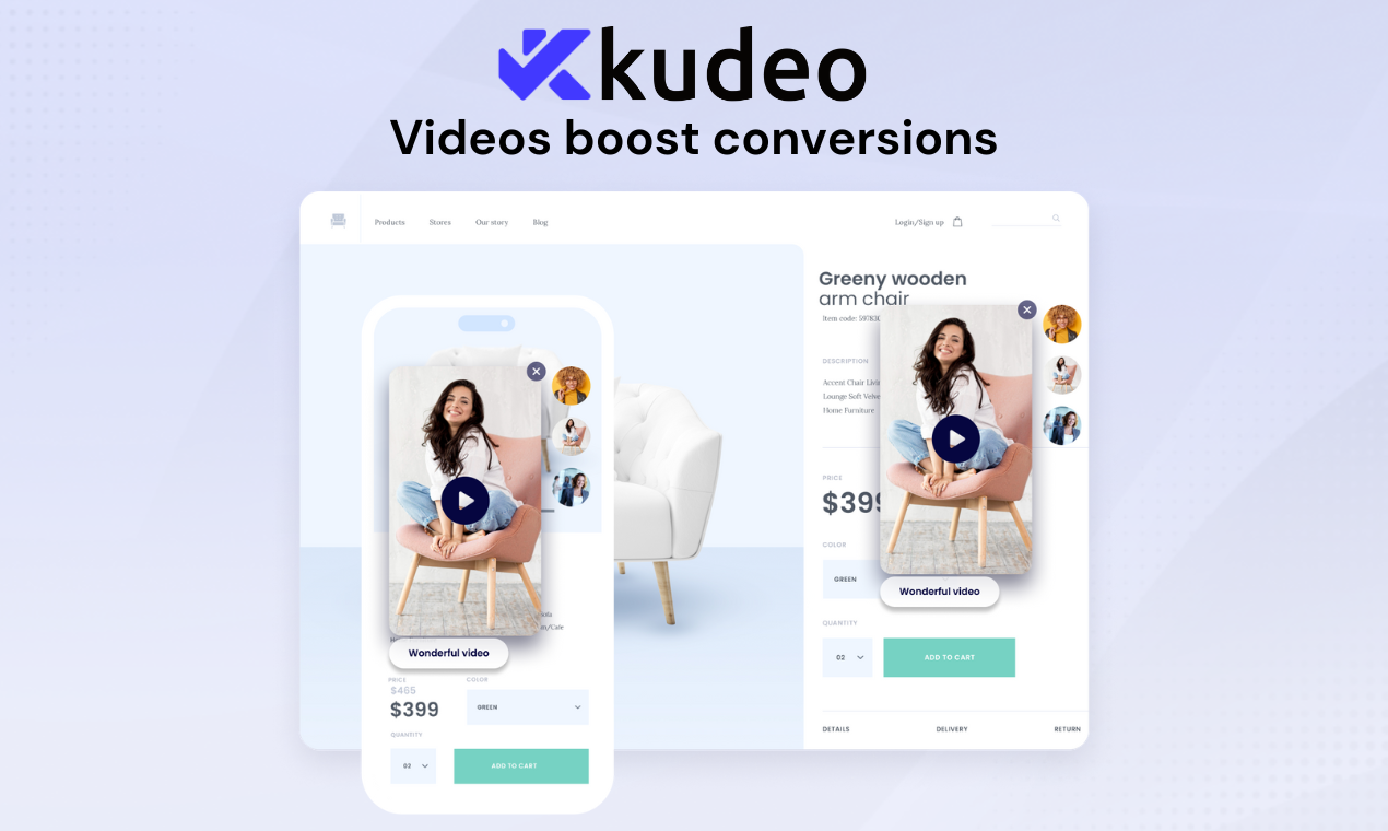 Kudeo for e-commerce
