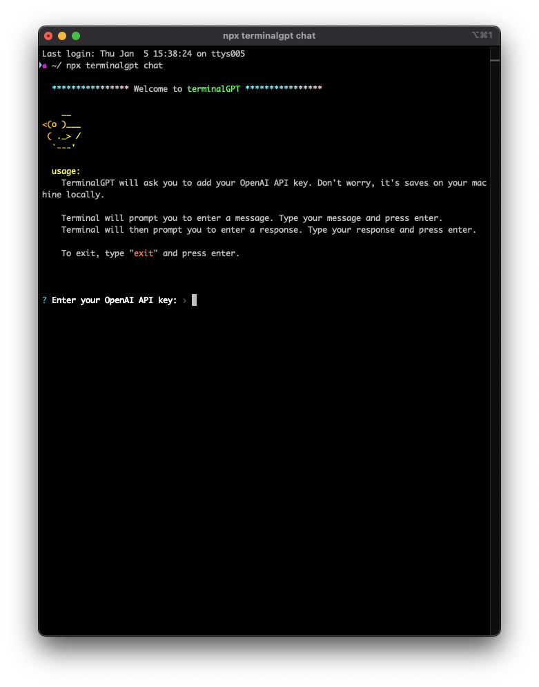 terminalGPT