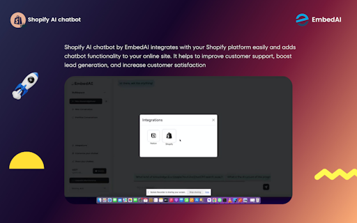 Shopify AI chatbot