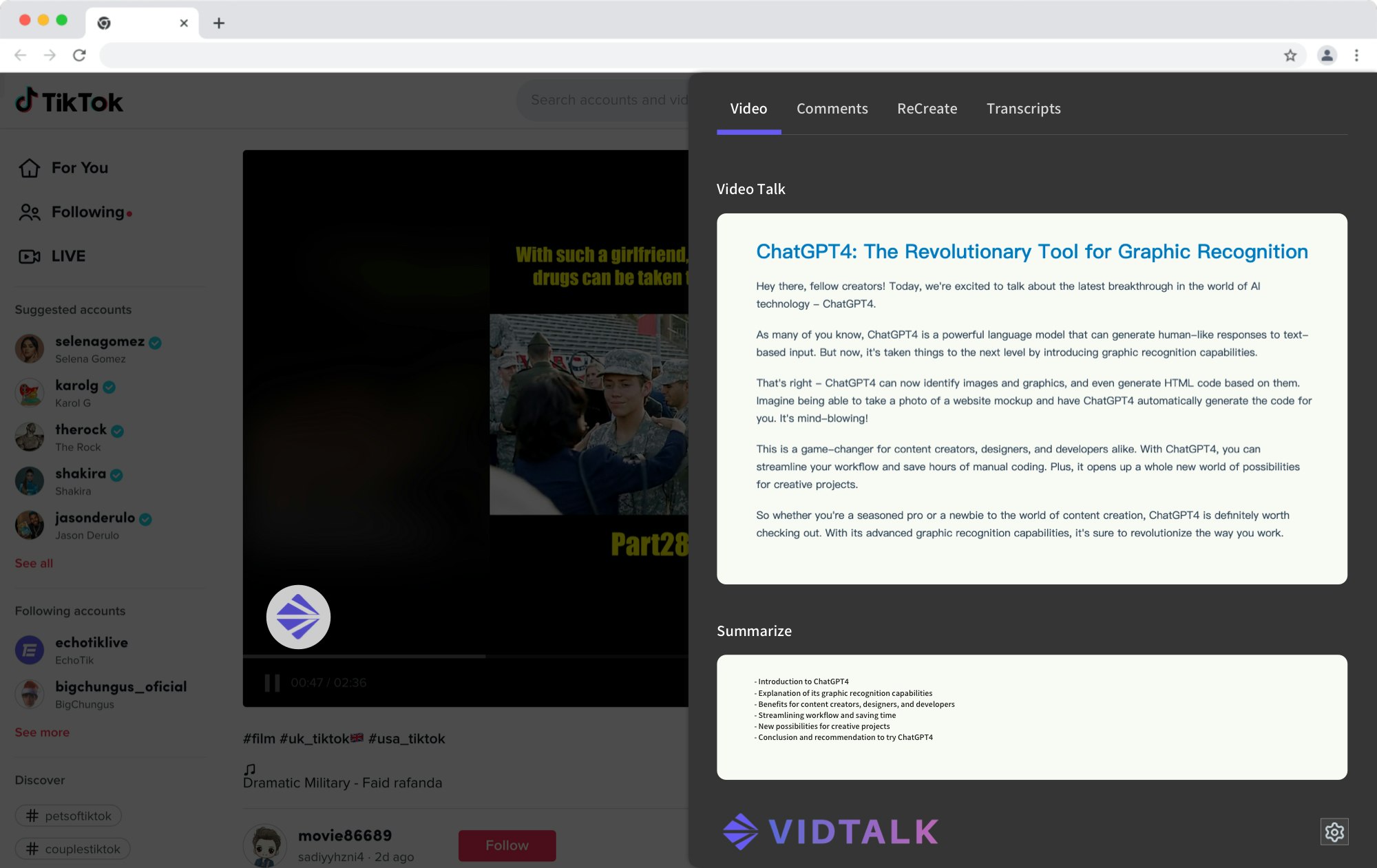 VidTalk AI