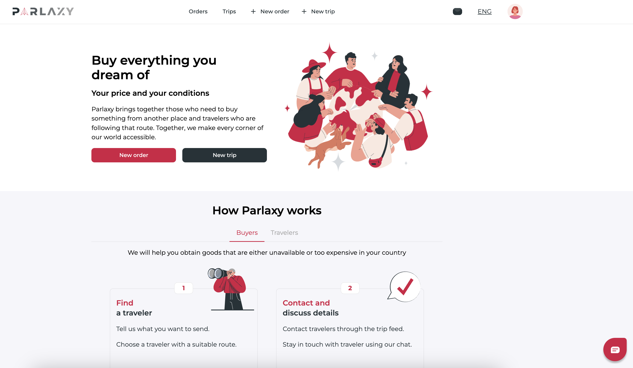 Parlaxy: Simplifying Global Purchases