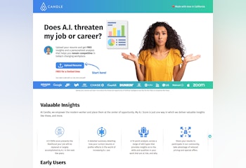 Candle AI Disruption Score