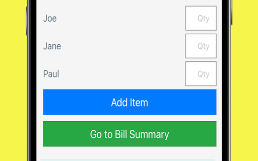 Split Your Bills