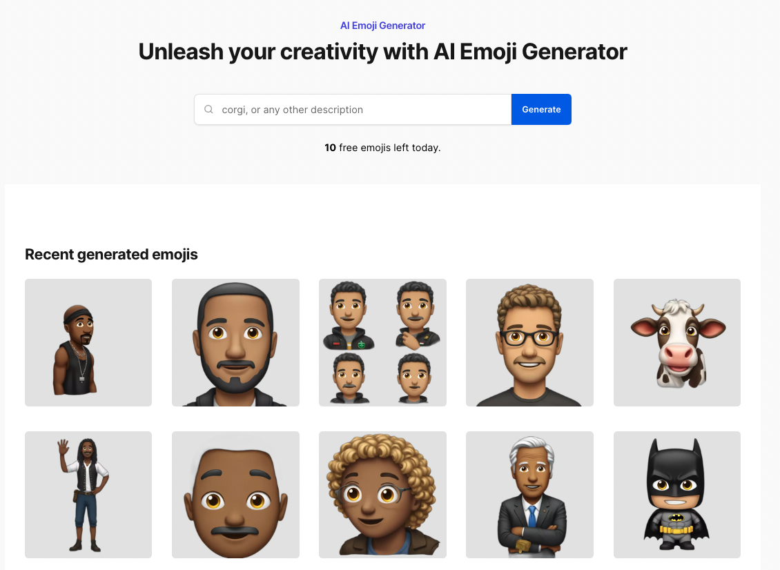 AI Emoji Generator