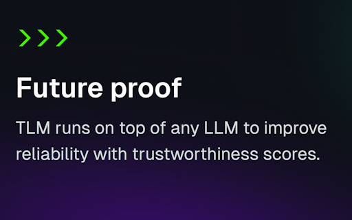 Trustworthy Language Model (TLM)