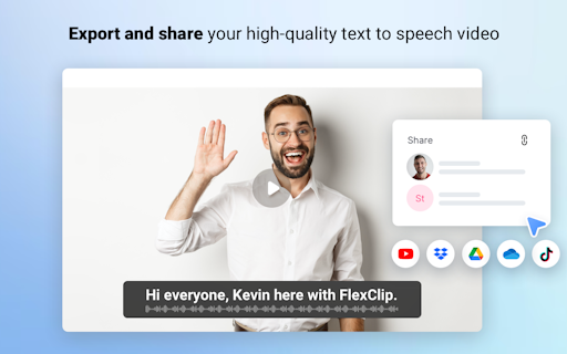 Text to Speech by FlexClip