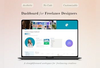 Notion Dashboard for Freelance Designers